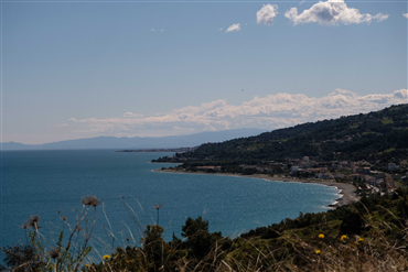 Panorama costa Ionica e Montegiordano